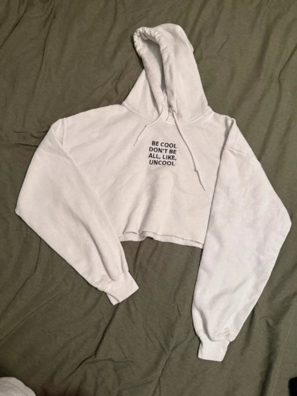 Bravo Real Housewives Cropped Hoodie